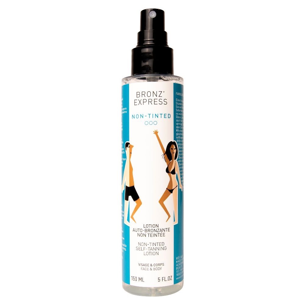 UUS! Bronz'Express Lotion Auto-Bronzante Non Teintée – Värvitu isepruunistav vesi näole ja kehale 150ml